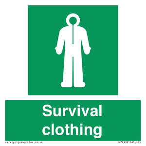 Survival clothing